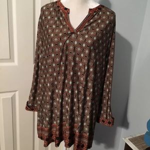 New Directions 3/4" Sleeve Blouse New Directions 3/4" Sleeve Blouse