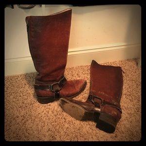Freebird by Steven Phily leather high boot size 9