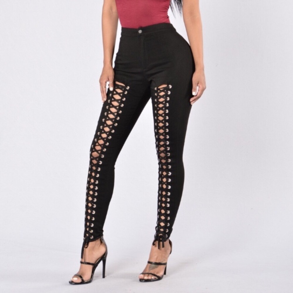 Nori Lace Up Pants