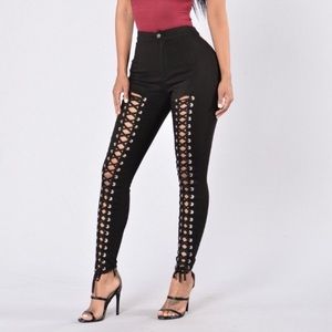 Nori Lace Up Pants