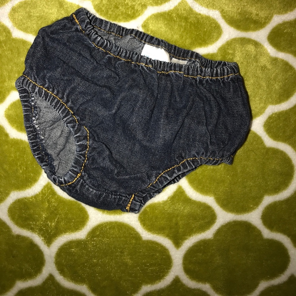 Jeans Diaper Cover size 3-6 months