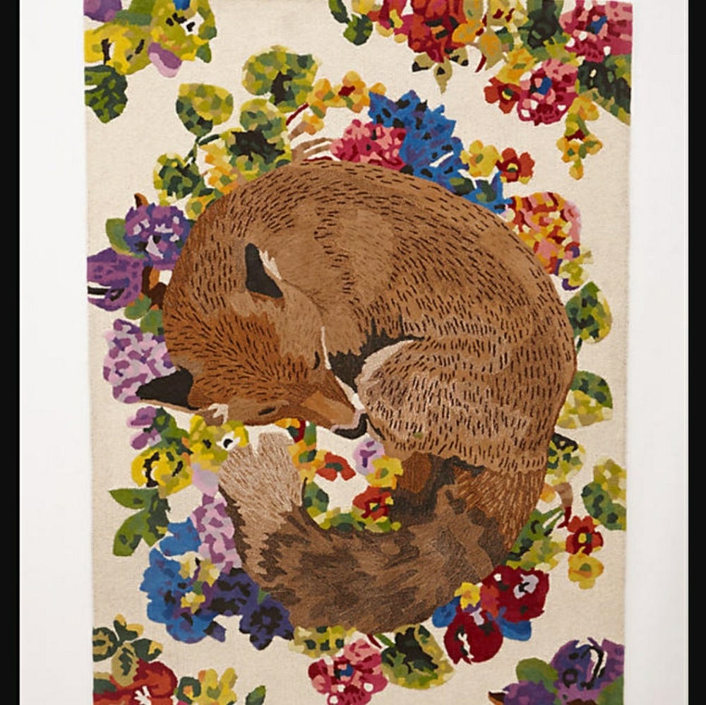 Found!!! fox rug