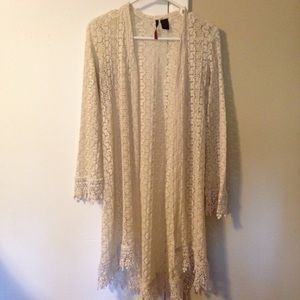 Lace kimono Lace kimono