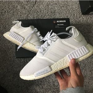 Triple white nmd’s