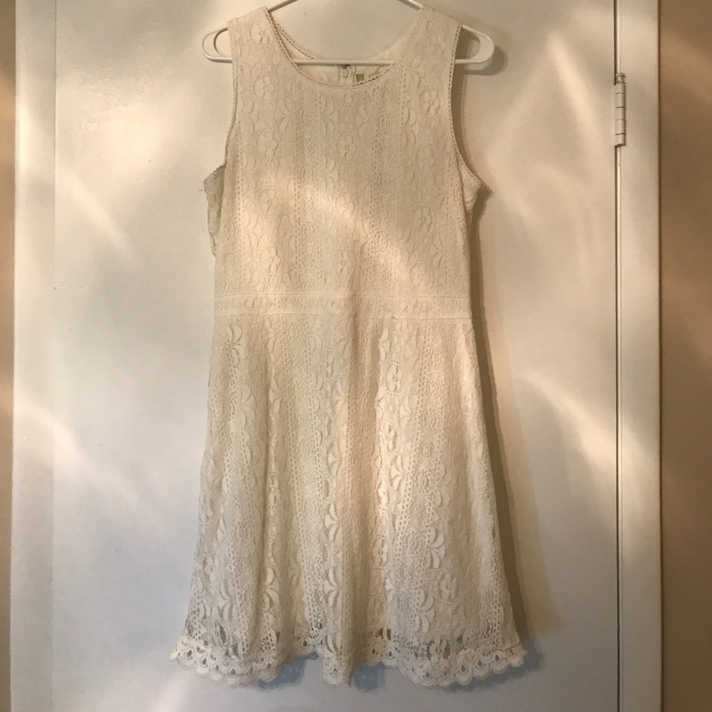 White Lace Dress
