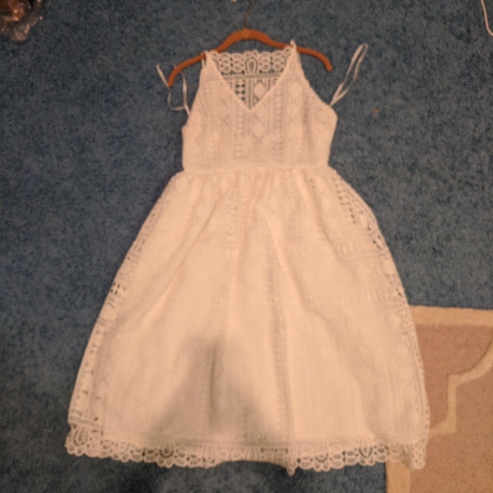 Summer white dress