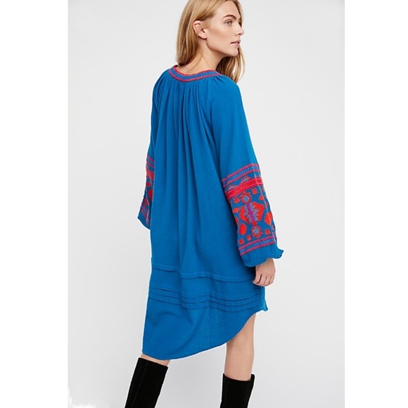 Free People In The Clear Embroidered Maxi - Picture 2 of 4