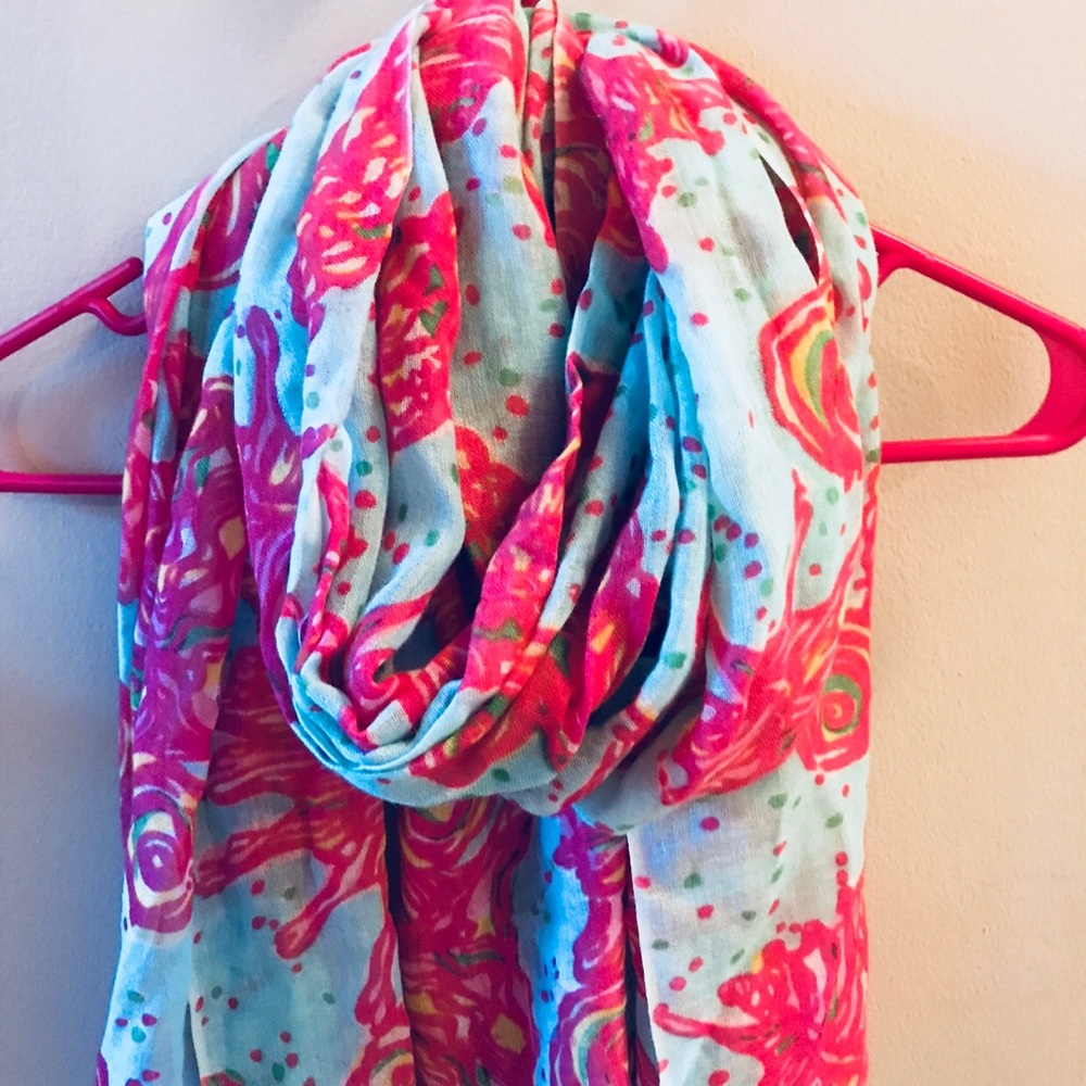 Lilly Pulitzer Murfee Scarf Conched Out