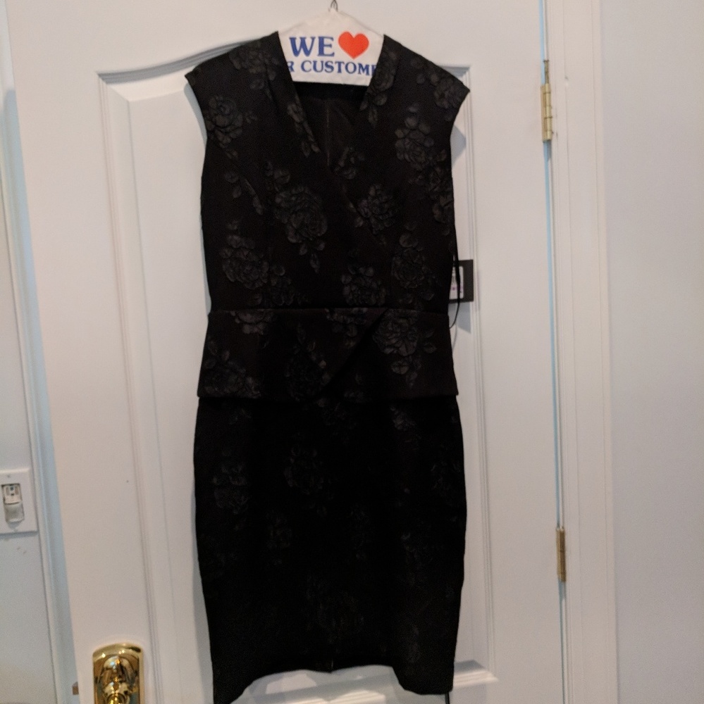 Ellen Tracy Black Cocktail Dress