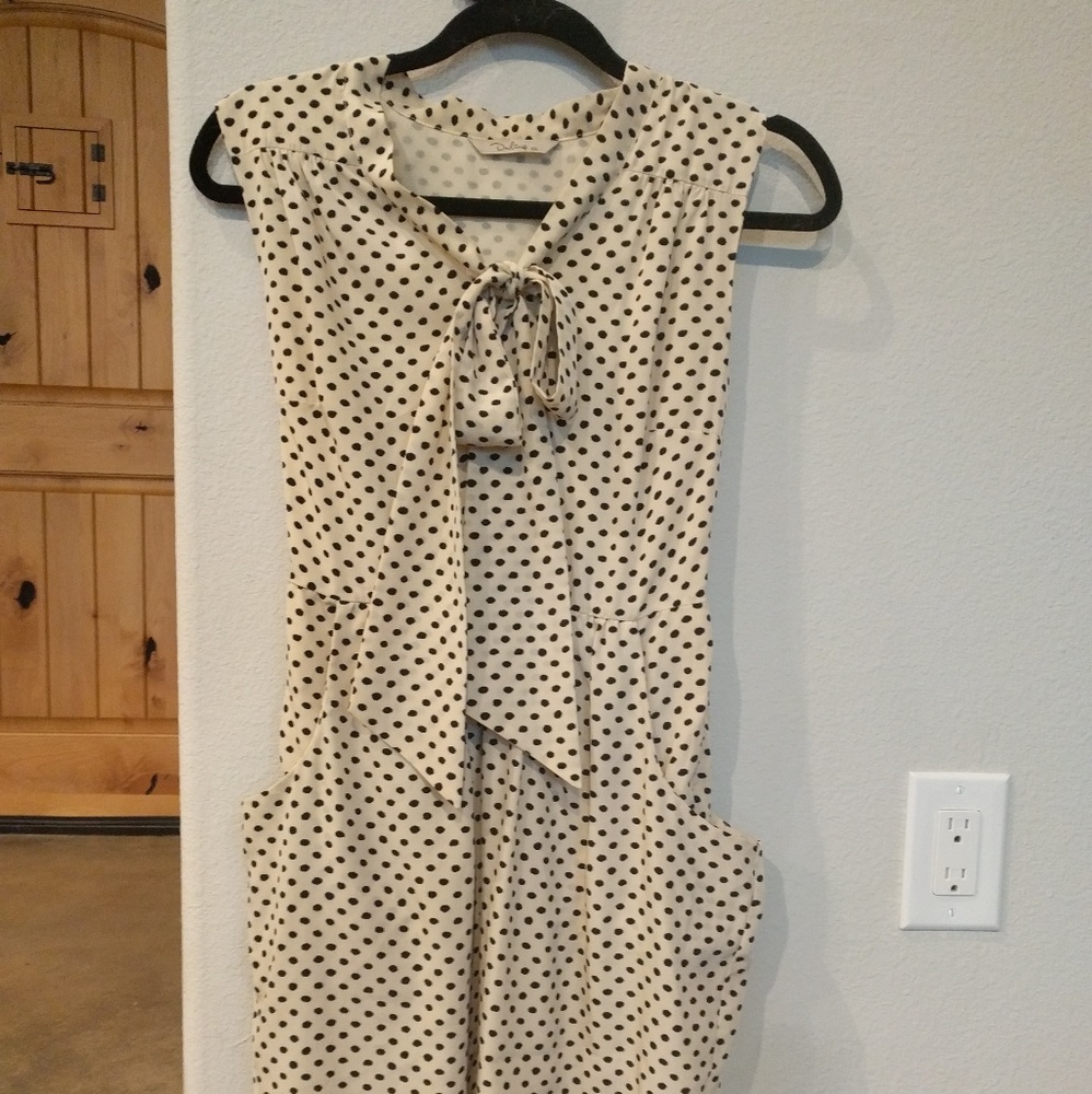Boutique polka dot dress
