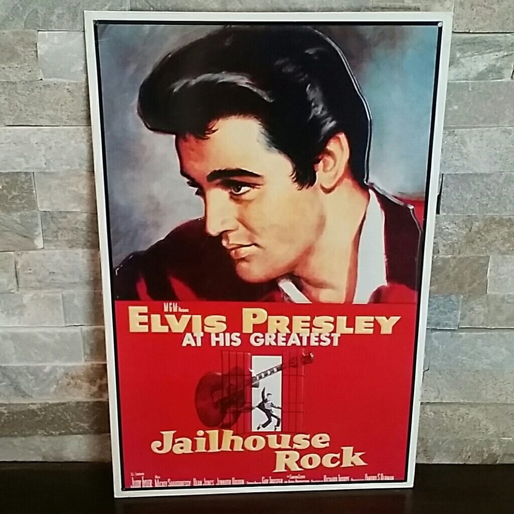 Elvis Presley Tin Sign
