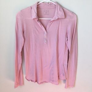 Pink long sleeve shirt 👚