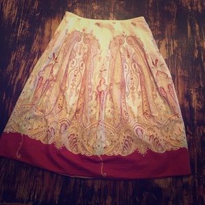 Paisley Skirt.