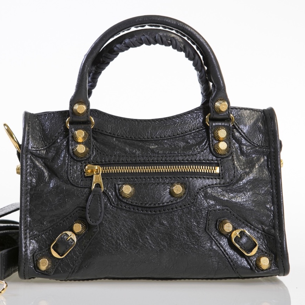 Giant 12 Gold City Mini Grey Cross Body Bag