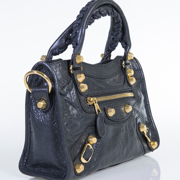 Giant 12 Gold City Mini Grey Cross Body Bag - Picture 2 of 6