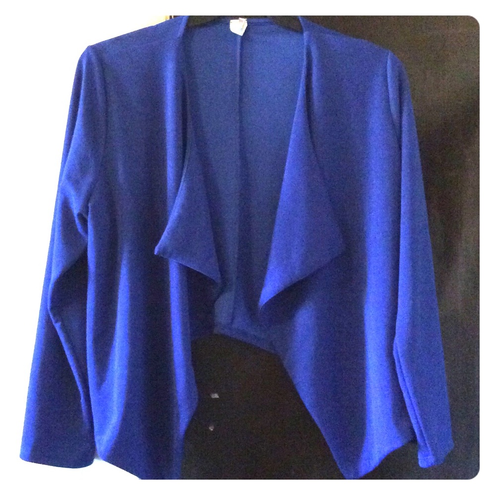 Royal blue blazer