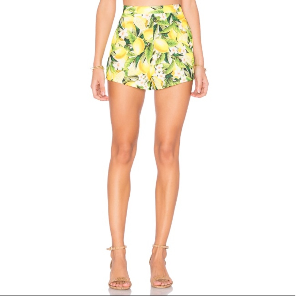 Show Me Your MuMu Citrus Martine Shorts