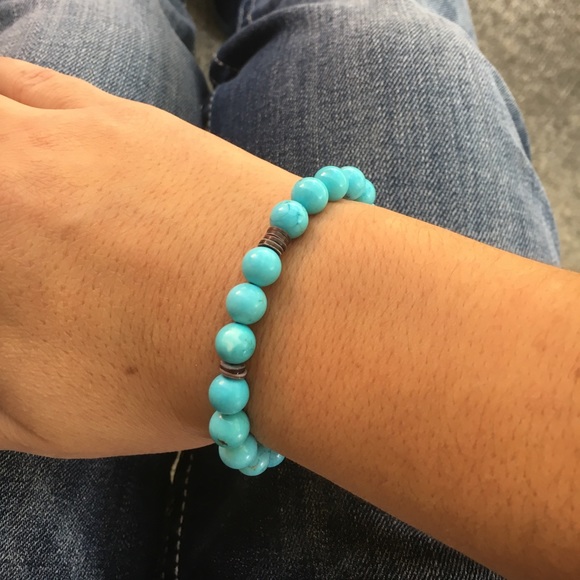 Turquoise Beaded Bracelet - Picture 4 of 4