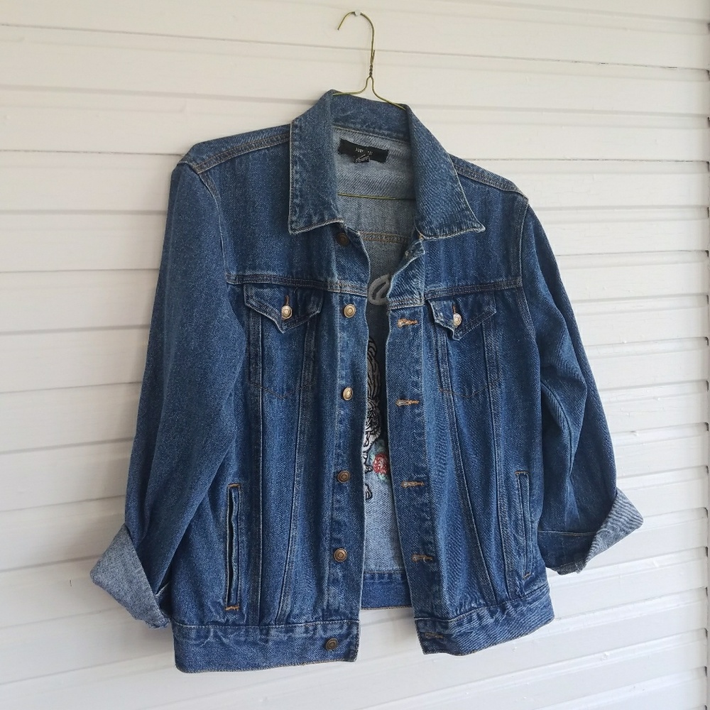 Tiger Patch Denim Jacket