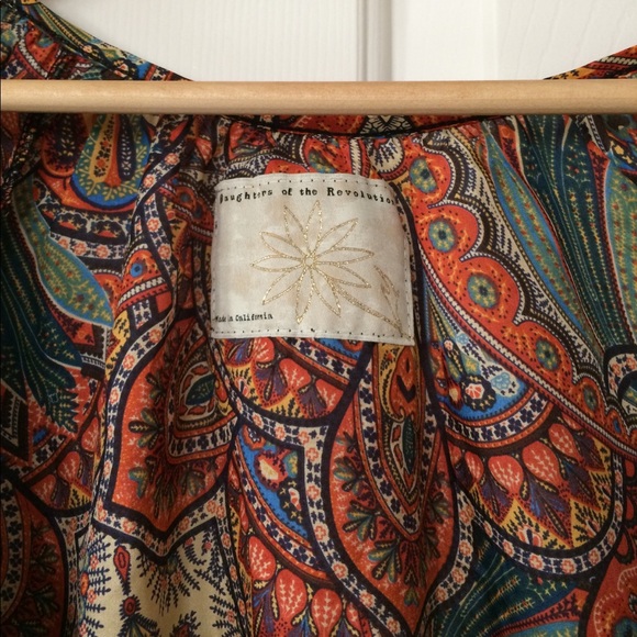 Daughters of the Revolution Boho Dress S - Picture 3 of 5