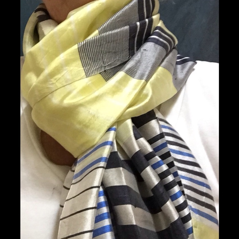 WORTH 100% SILK SCARF