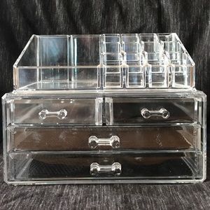 Acrylic Jewelry & Cosmetic Storage Display Boxes