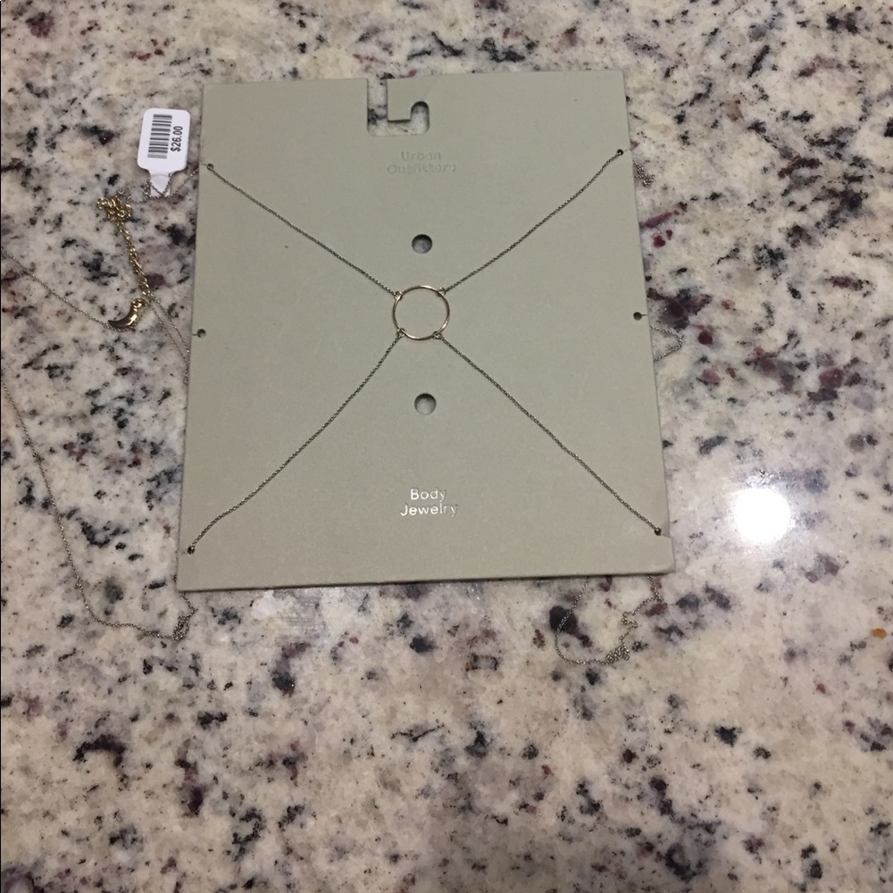 Urban Outfitters body chain