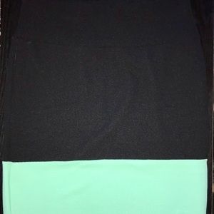 Lularoe Cassie Size Large Black Mint