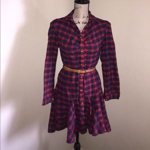 Dress, long sleeve dress, above knee