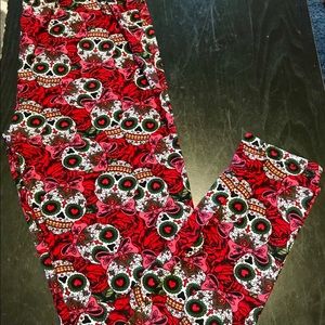 Legg A Liscious Leggings TC Skulls!