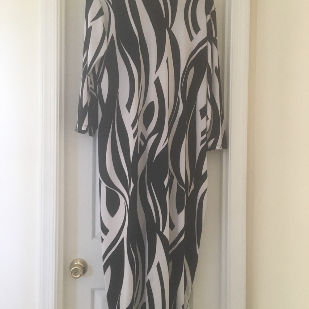 Rebdolls zebra print bodycon dress.