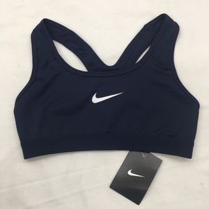 NEW Nike Navy Blue Sports Bra Size XS