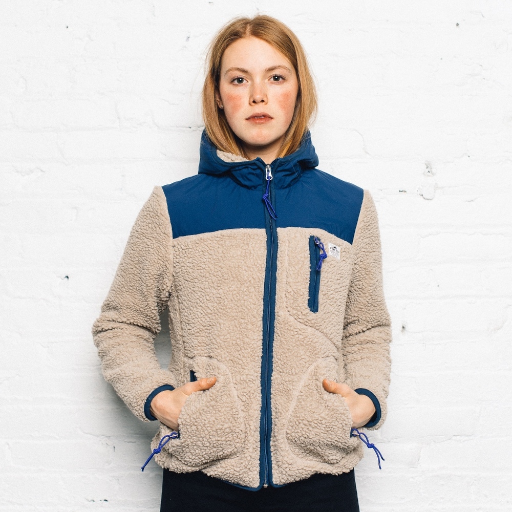 Madewell x Penfield Carson Hooded Fleece Jacket