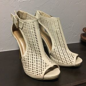 Nude Heel Sandals
