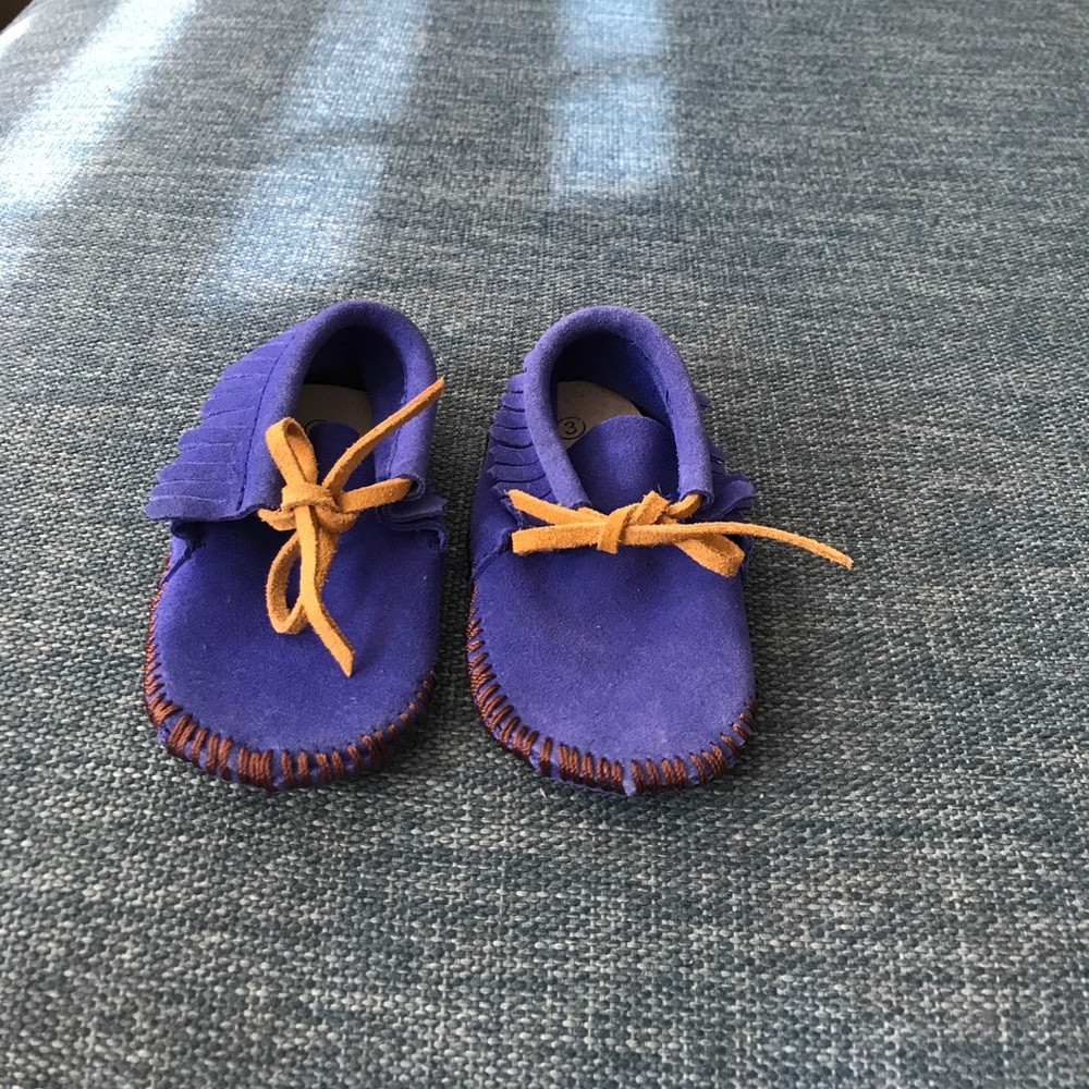 Super sweet cobalt blue moccasins