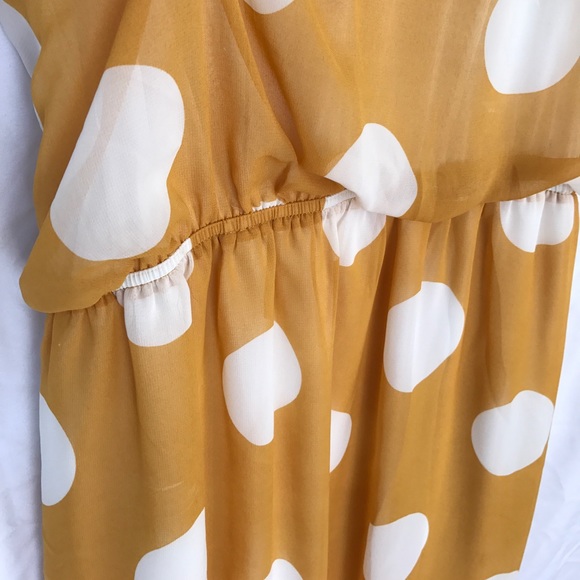 Itsy Bitsy Teenie Weenie Yellow Polka Dot Dress - Picture 3 of 7