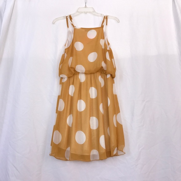 Itsy Bitsy Teenie Weenie Yellow Polka Dot Dress - Picture 5 of 7