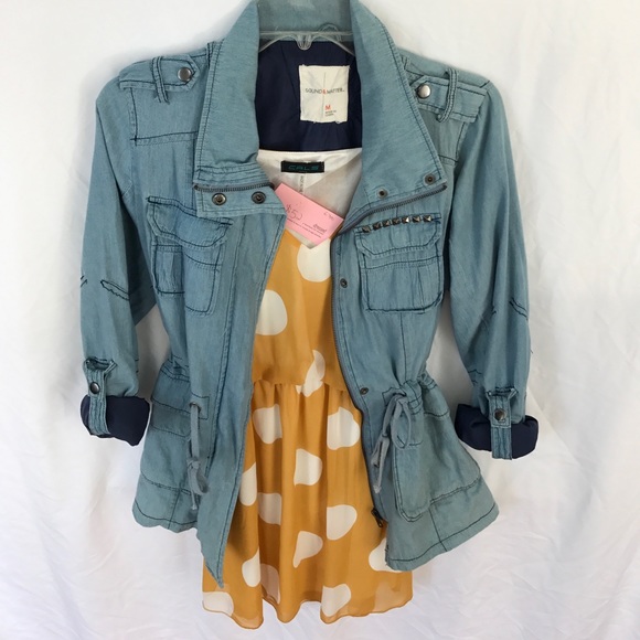 Itsy Bitsy Teenie Weenie Yellow Polka Dot Dress - Picture 7 of 7