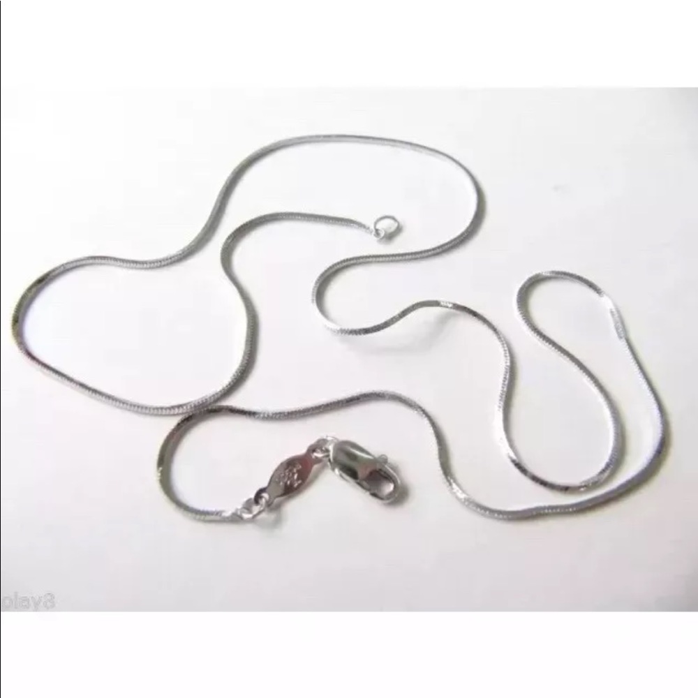 Platinum 950 Snake Chain Necklace w/lobster clasp