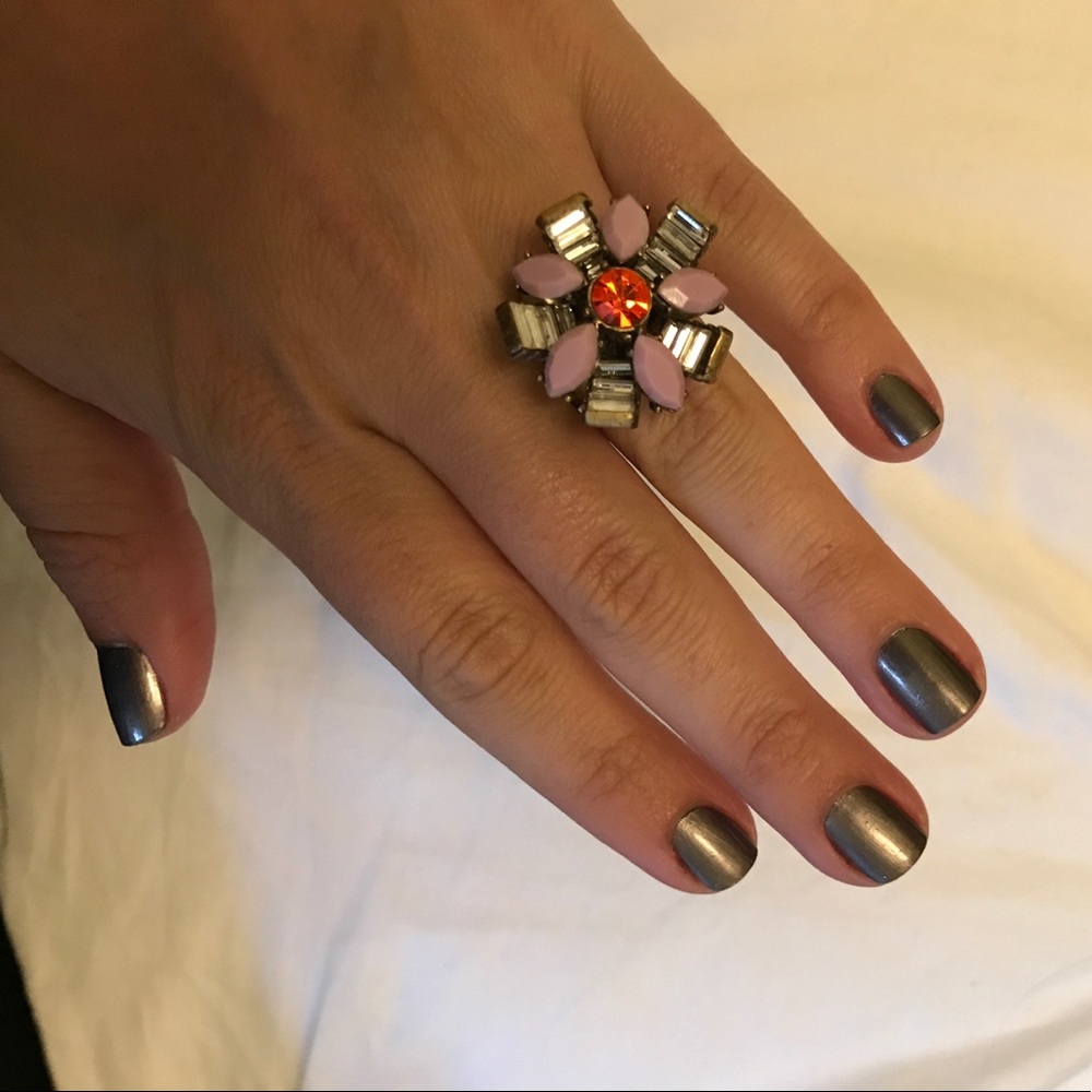 Flower Cocktail Ring