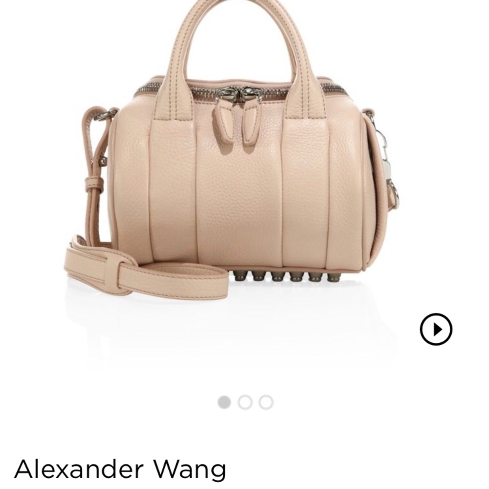 Alexander wang mini rockie pale pink