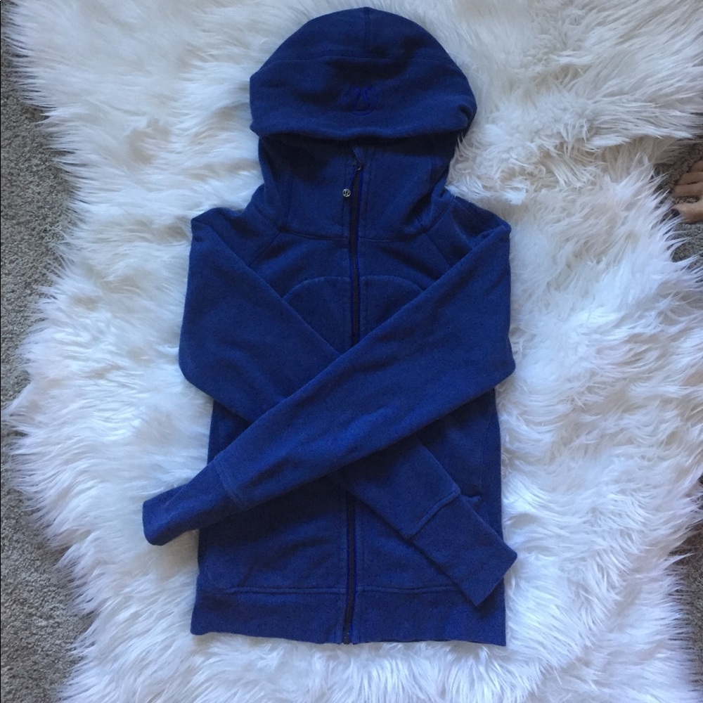 Lululemon blue scuba hoodie