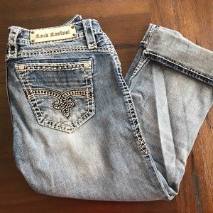 Rock Revival Capri Jeans