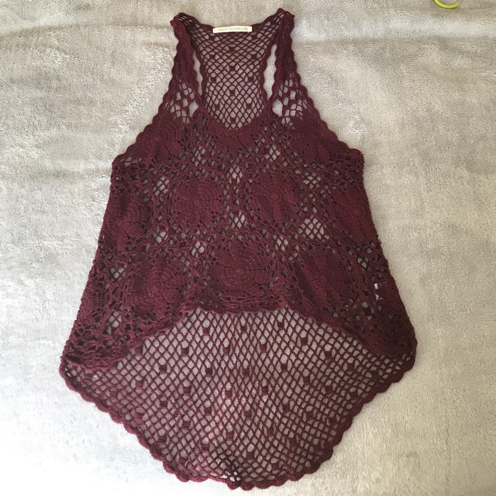 Hippie Laundry Crochet Tank !!!PRICE DROP!!!