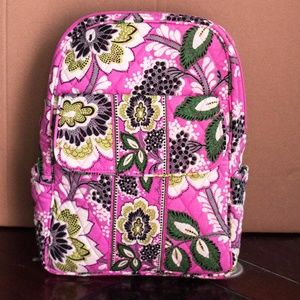 Vera Bradley Small Backpack in Priscilla Pink Vera Bradley Small Backpack in Priscilla Pink