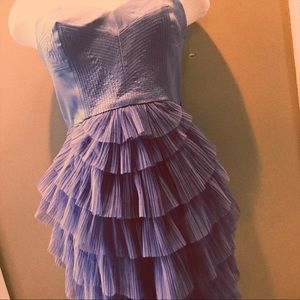 BCBG Satin & Tulle Dress