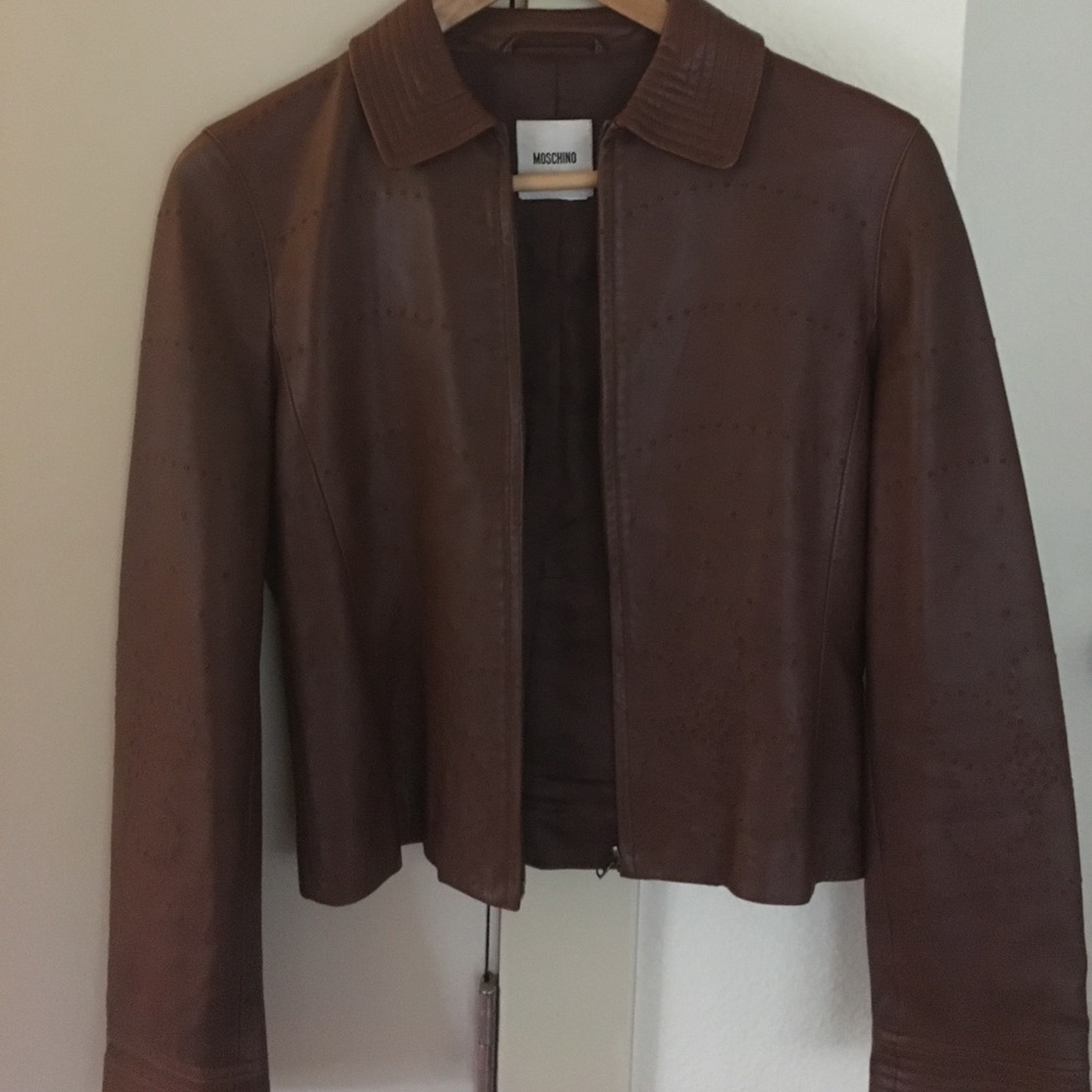 Leather jacket
