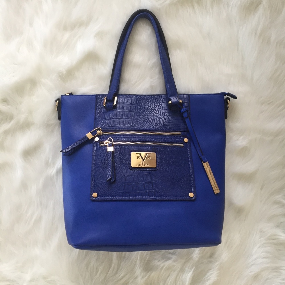 Blue handbag/shoulder bag