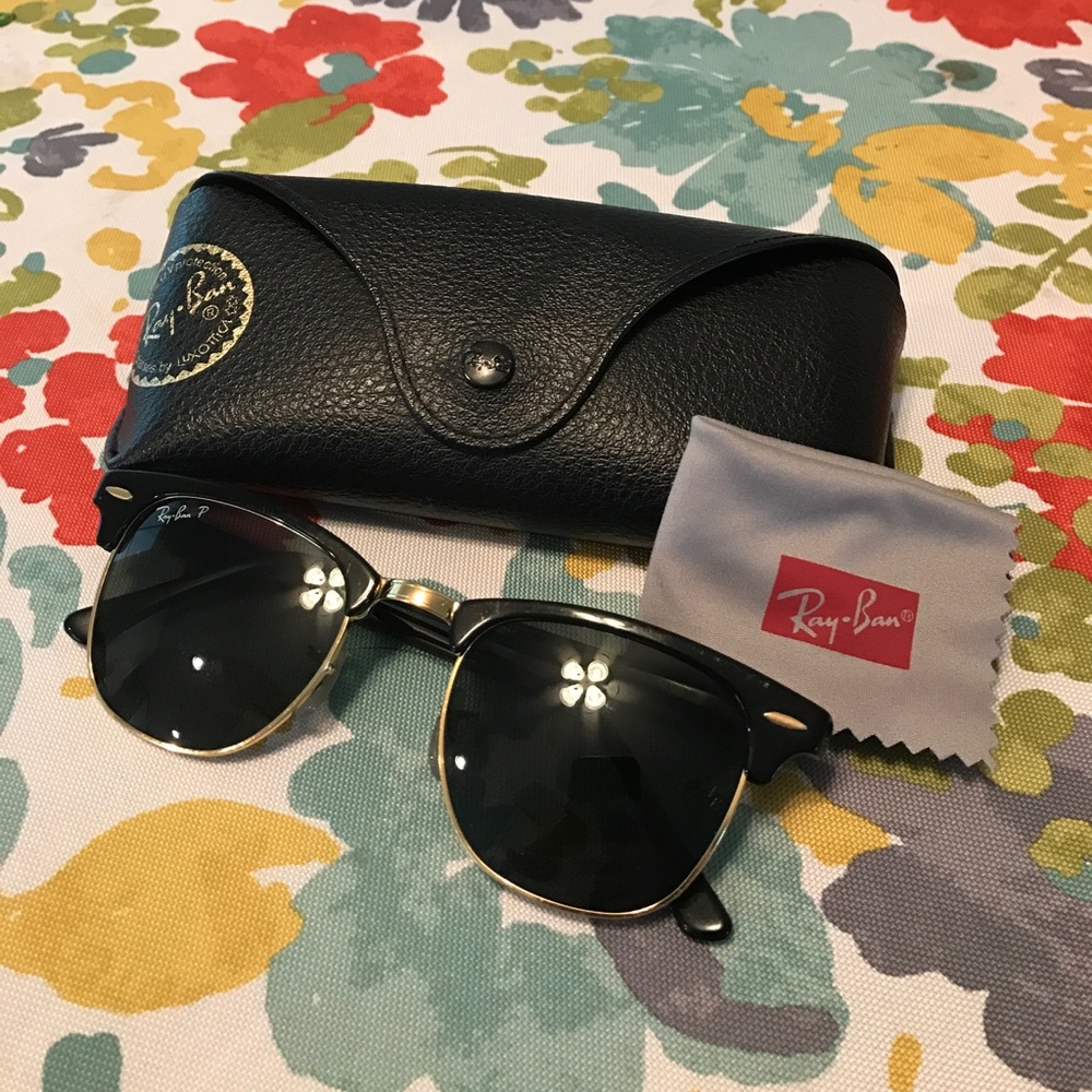 Ray ban clubmaster polarized