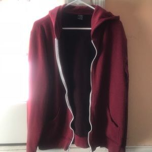 Zip up hoodie
